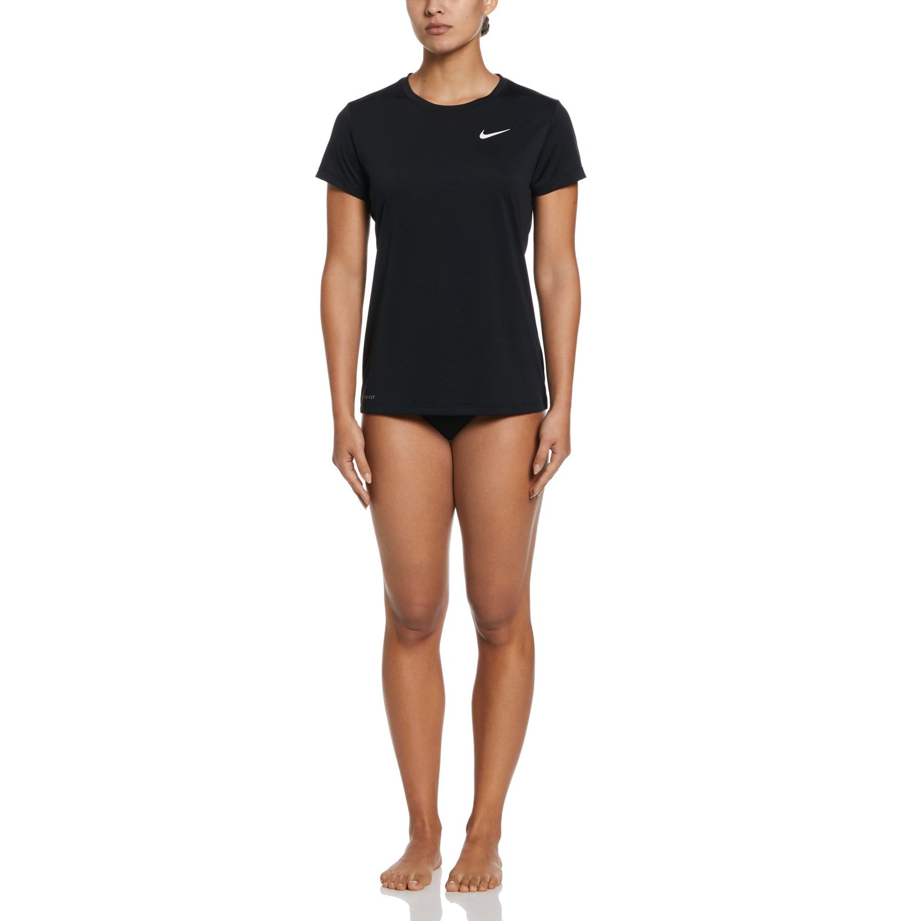Áo Bơi Thể Thao Nữ Nike Swim Short Sleeve Hydroguard