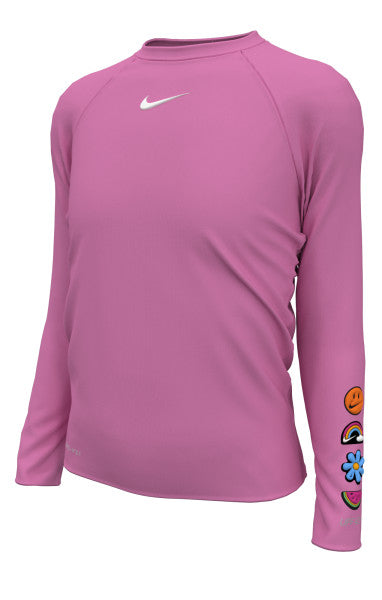Áo Bơi Thể Thao bé gái Nike Swim LONG SLEEVE HYDROGUA