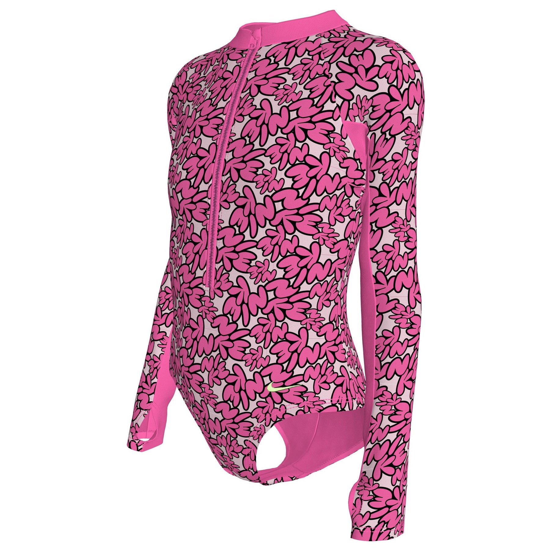 Đồ Bơi Thể Thao Một Mảnh Bé Gái Nike Swim Long Sleeve One Piece