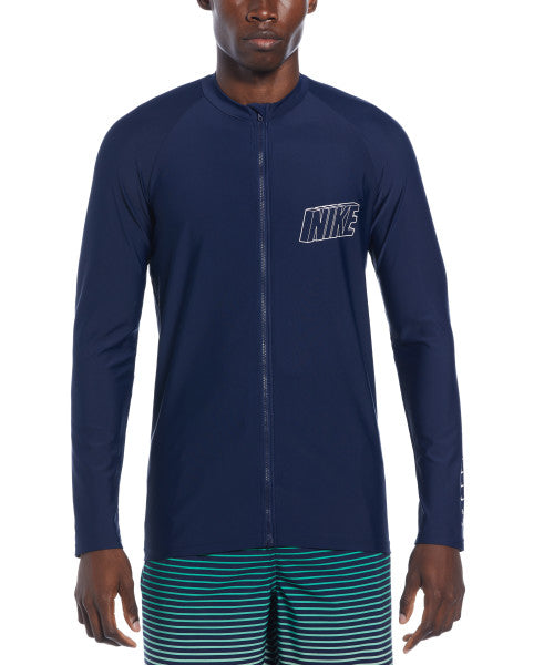 Áo Bơi Thể Thao Nam NIKE SWIM Nike 3D Long Sleeve Zip Hydroguard