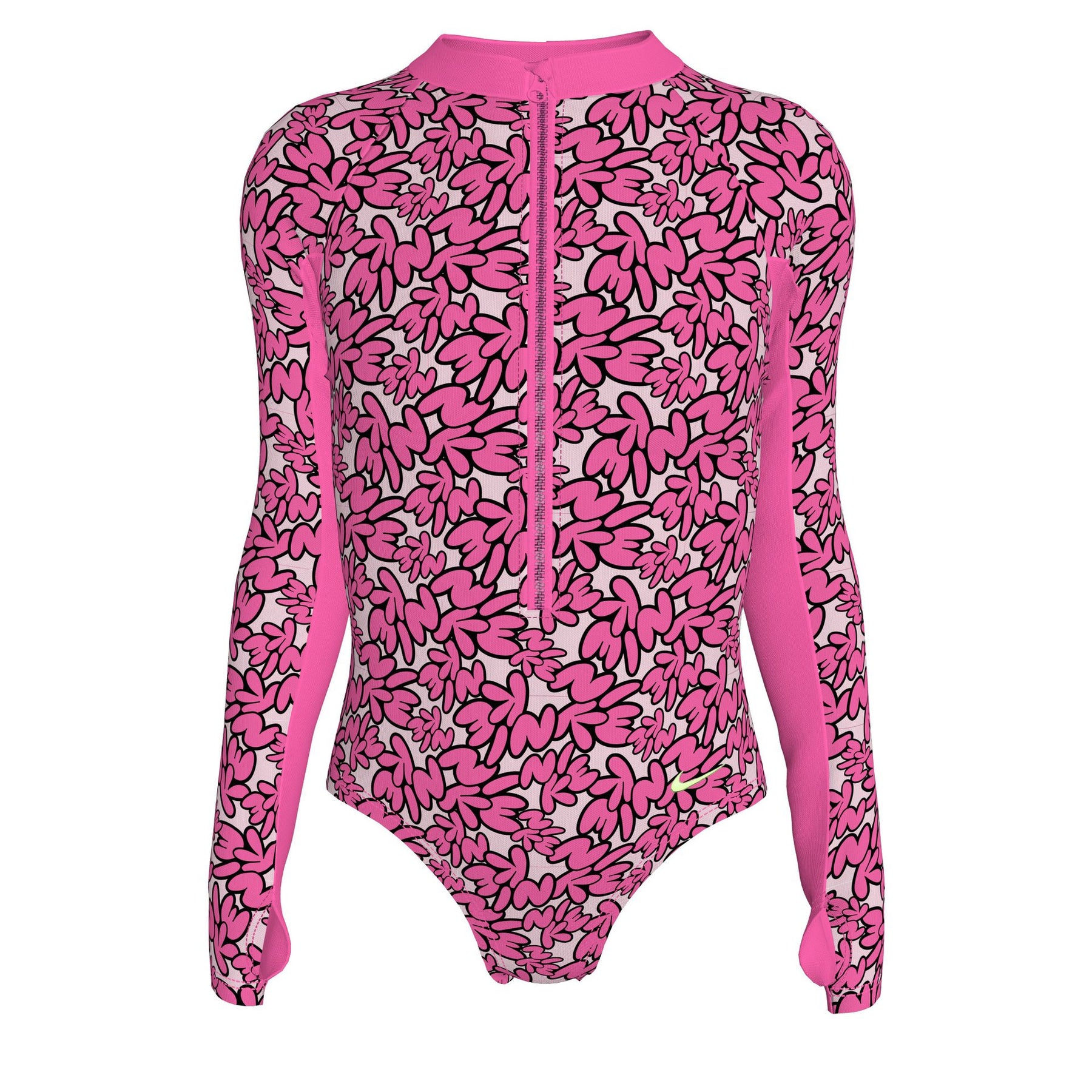 Đồ Bơi Thể Thao Một Mảnh Bé Gái Nike Swim Long Sleeve One Piece