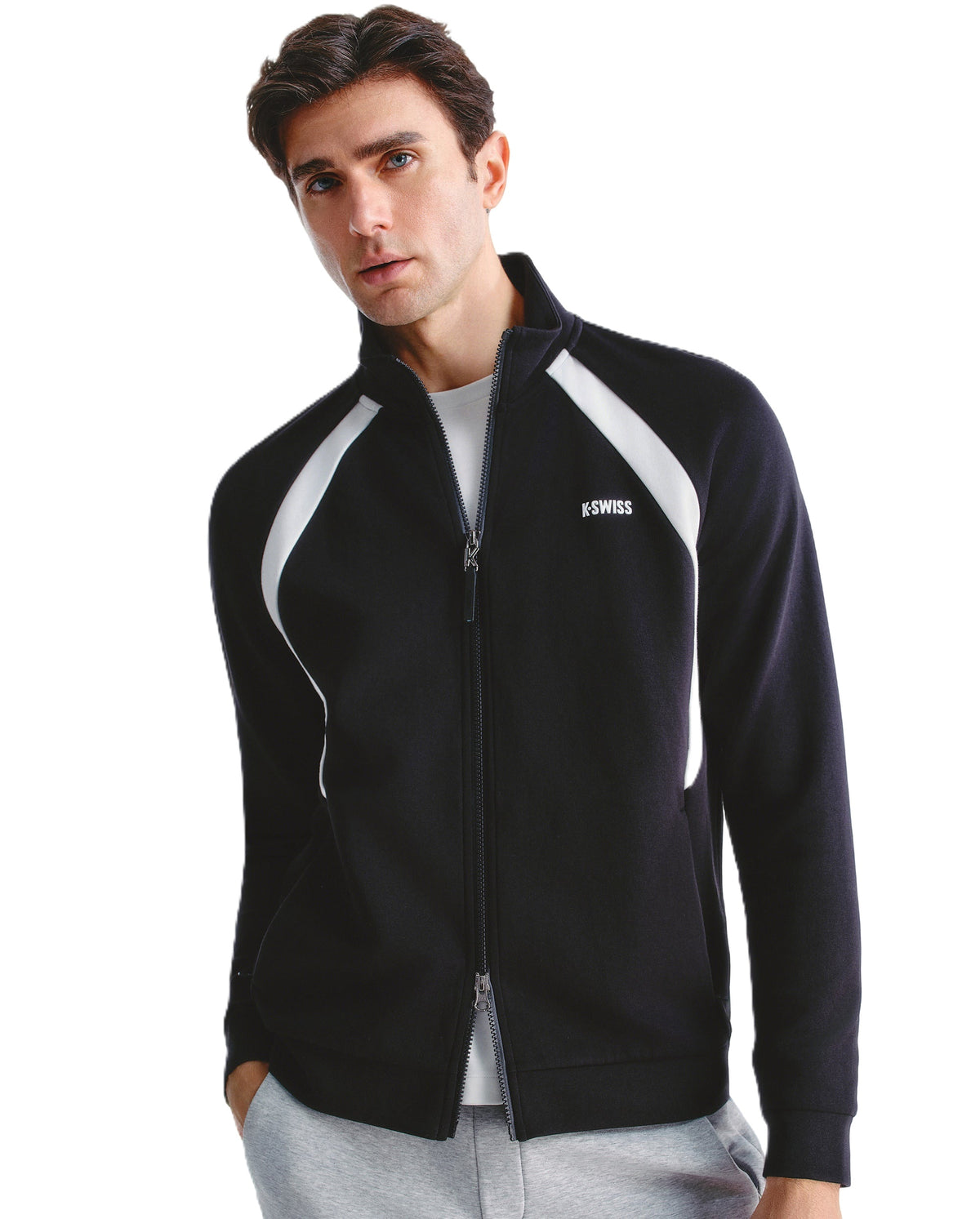 Áo khoác Thể Thao Thời Trang Nam K-SWISS Knit jacket