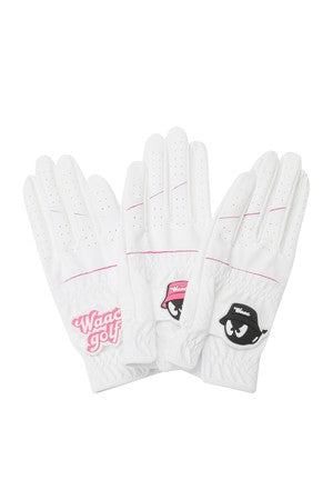 Găng Tay Golf WAAC Nữ Synthetic Leather WAACky Gloves (set 3 - 2 trái 1 phải)