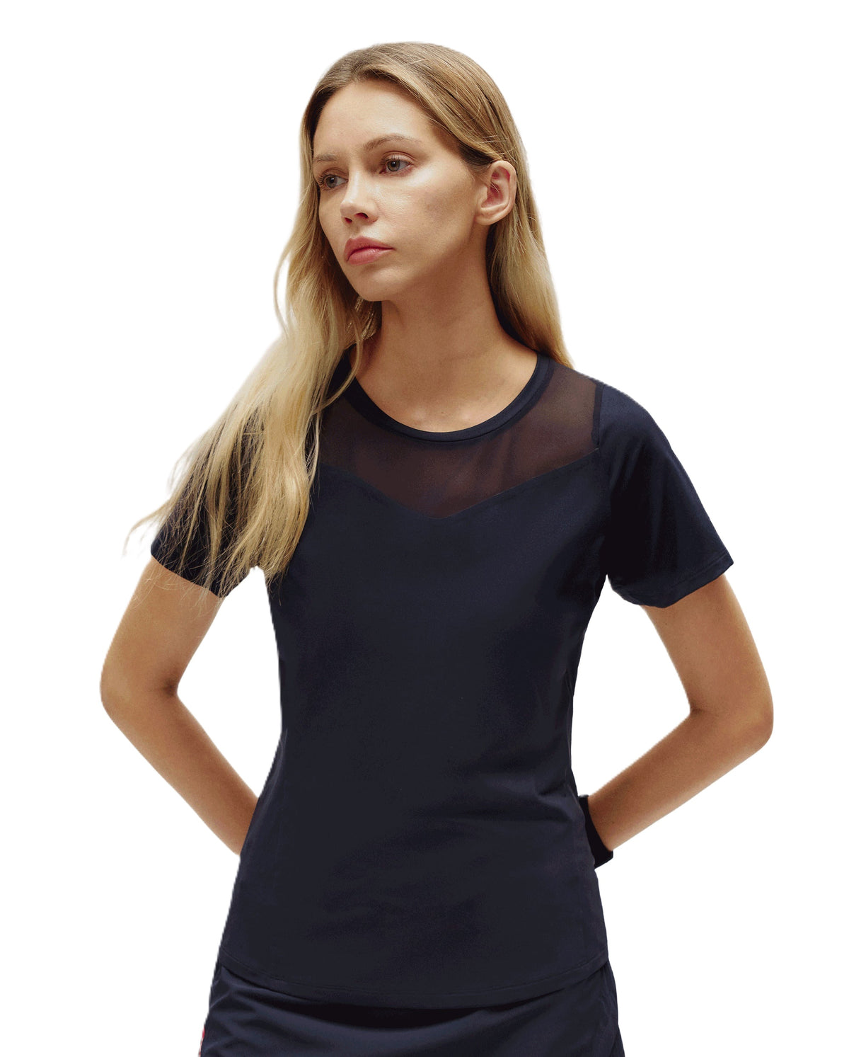 Áo Tay Ngắn Thể Thao Thi Đấu Quần Vợt/ Pickleball Nữ K-Swiss Short Sleeve T-Shirt