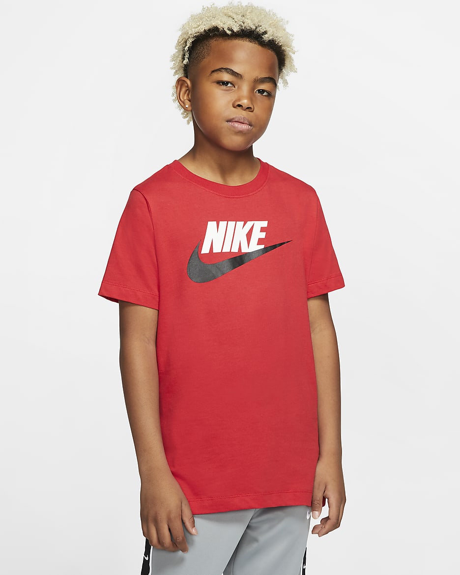 Áo Thể Thao Tay Ngắn Thời Trang Trẻ Em Bé Trai Nike K Nsw Tee Futura Icon Td
