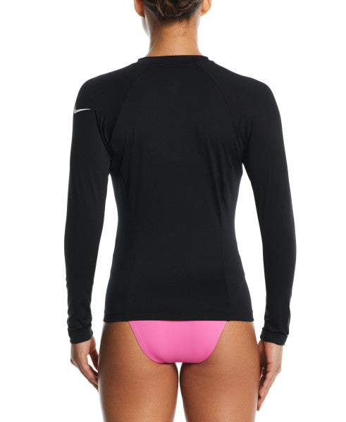 Áo Bơi Thể Thao Nữ NIKE SWIM Nike Logo Long Sleeve Zip Hydroguard