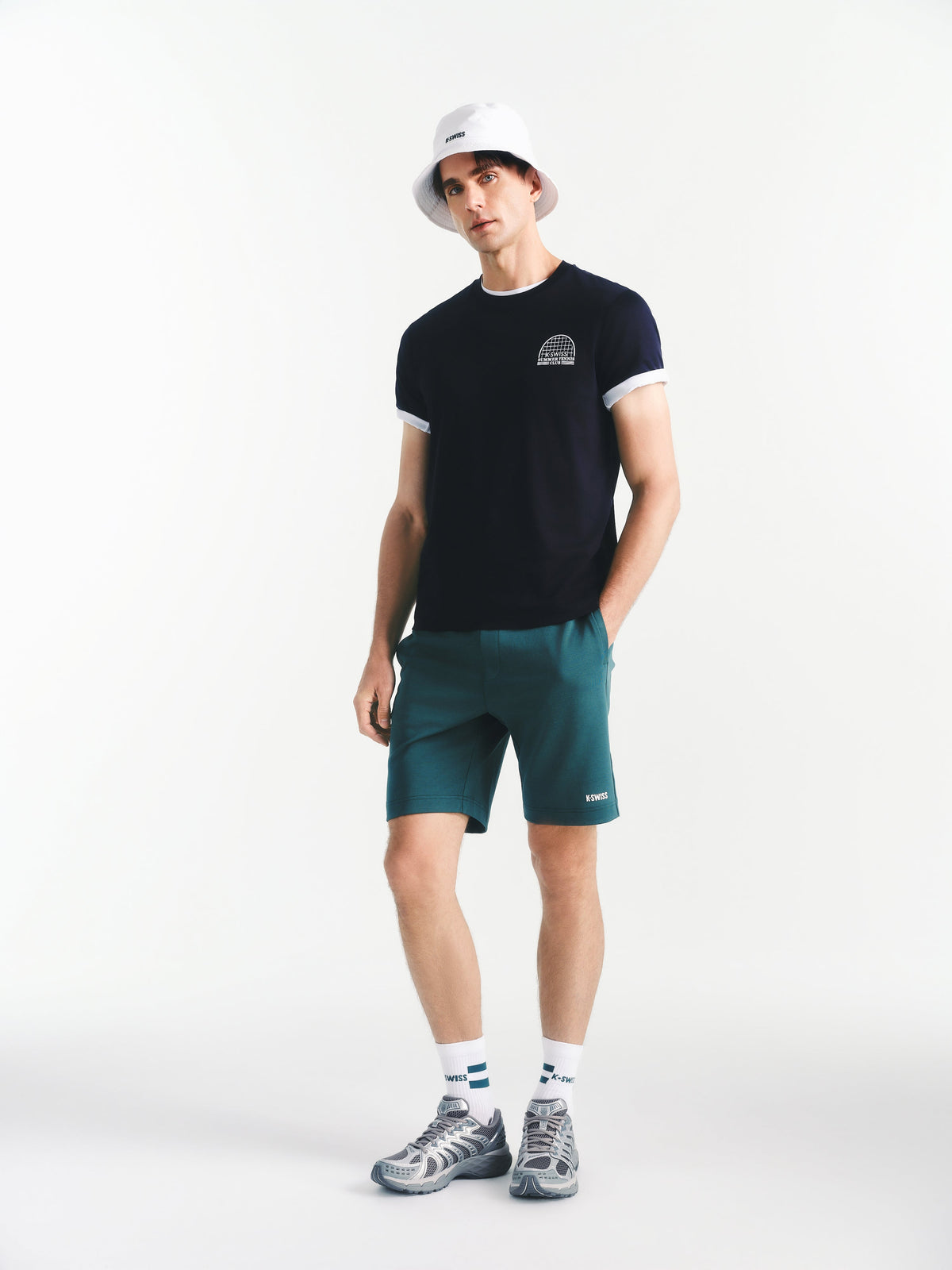 Áo tay ngắn Thể Thao Thời Trang Nam K-SWISS Short Sleeve T-Shirt