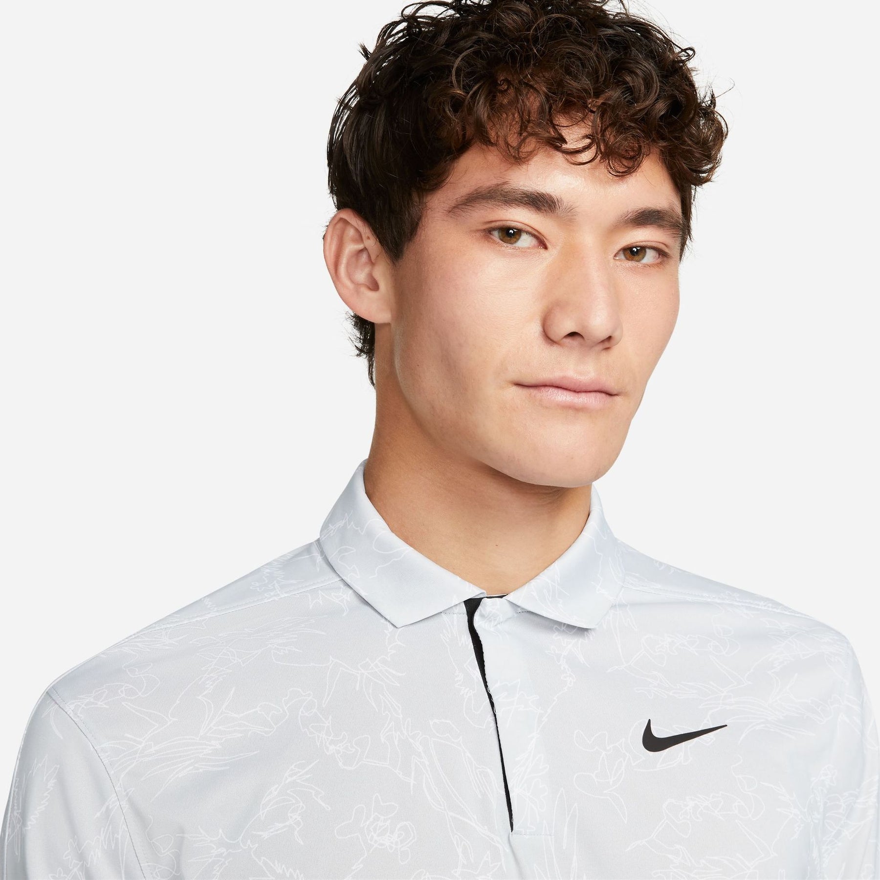 Áo Golf tay ngắn thể thao Nam Tiger Woods Men's Nike Dri-FIT