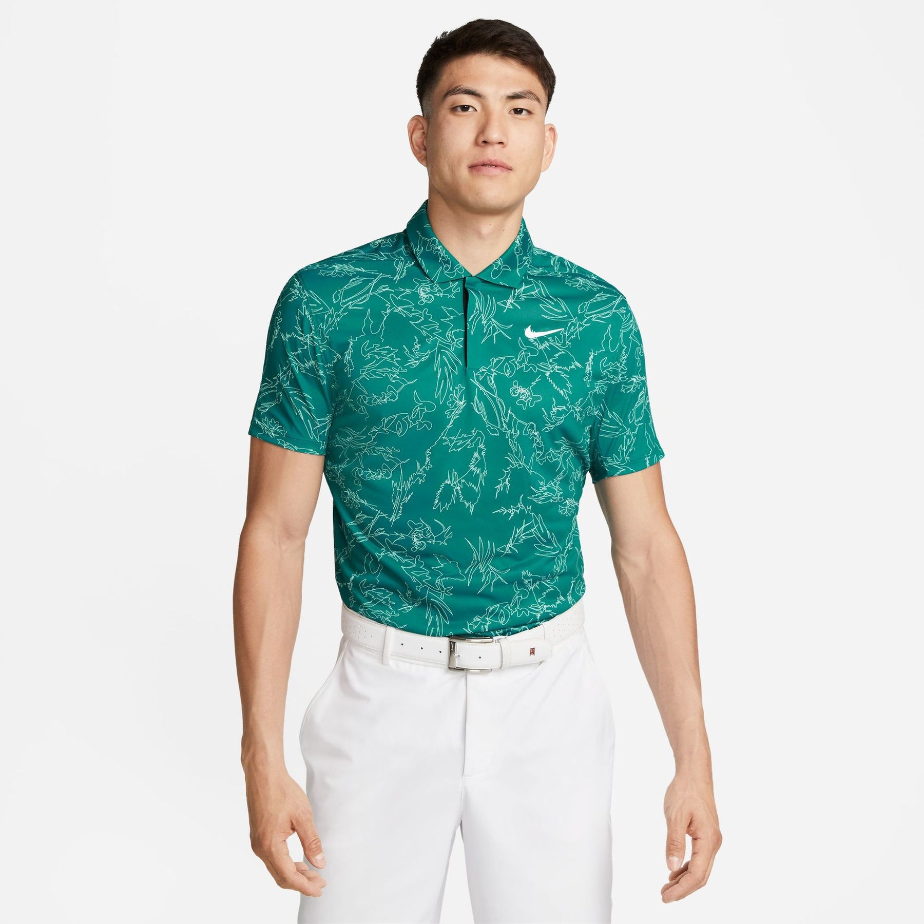Áo Golf tay ngắn thể thao Nam Tiger Woods Men's Nike Dri-FIT