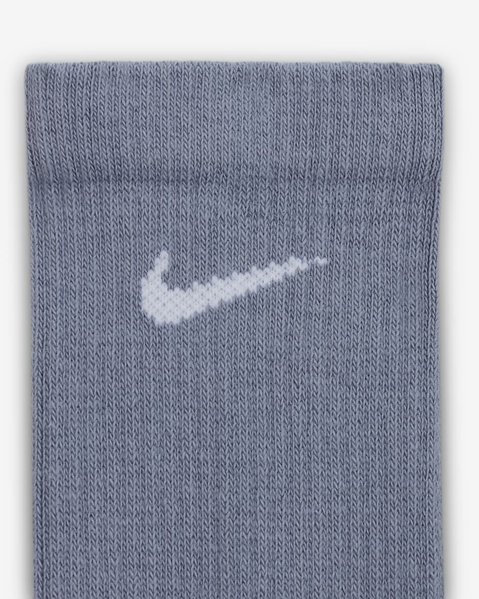 Vớ Thể Thao Unisex Nike U Nk Everyday Plus Cush Crew (3 đôi)