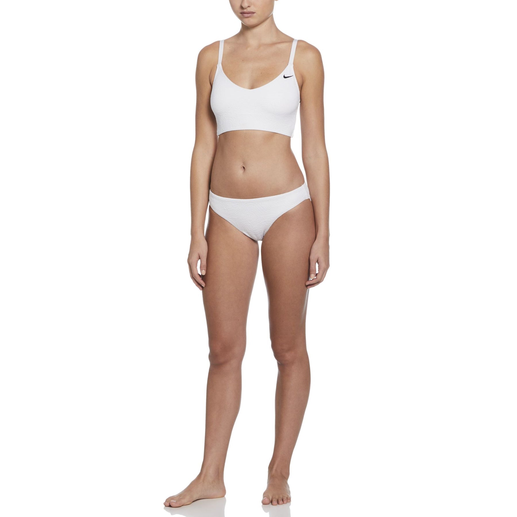 Áo Bơi Thể Thao Nữ Nike Swim V-Neck Midkini