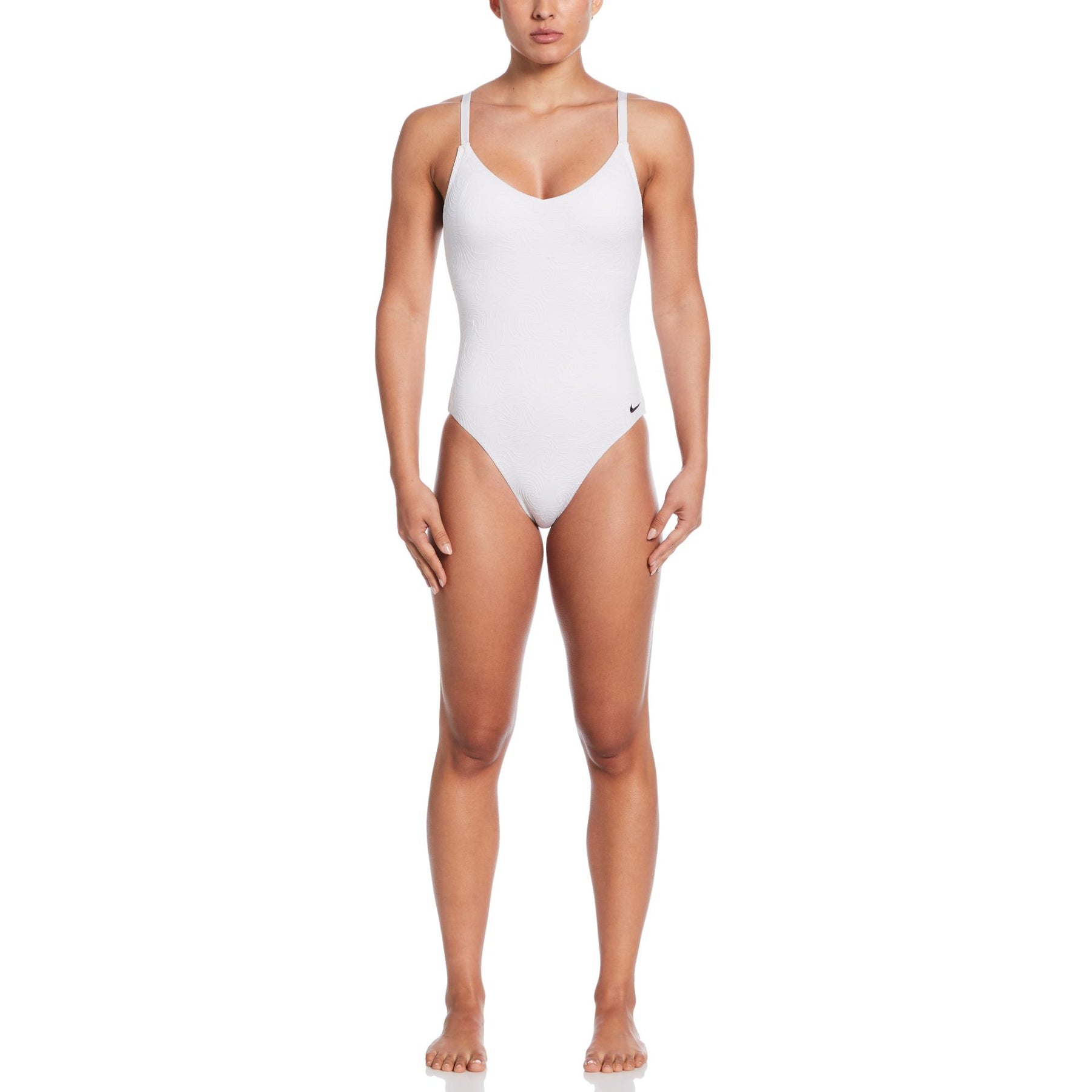 Đồ Bơi Thể Thao Một Mảnh Nữ Nike Swim V-Neck One Piece
