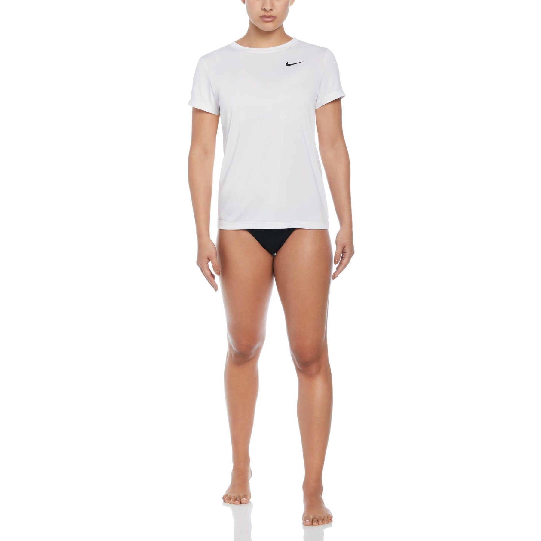Áo Bơi Thể Thao Nữ Nike Swim Short Sleeve Hydroguard