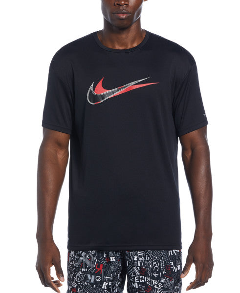 Áo Bơi Thể Thao Nam NIKE SWIM Nike Stacked Swoosh Short Sleeve Hydroguard
