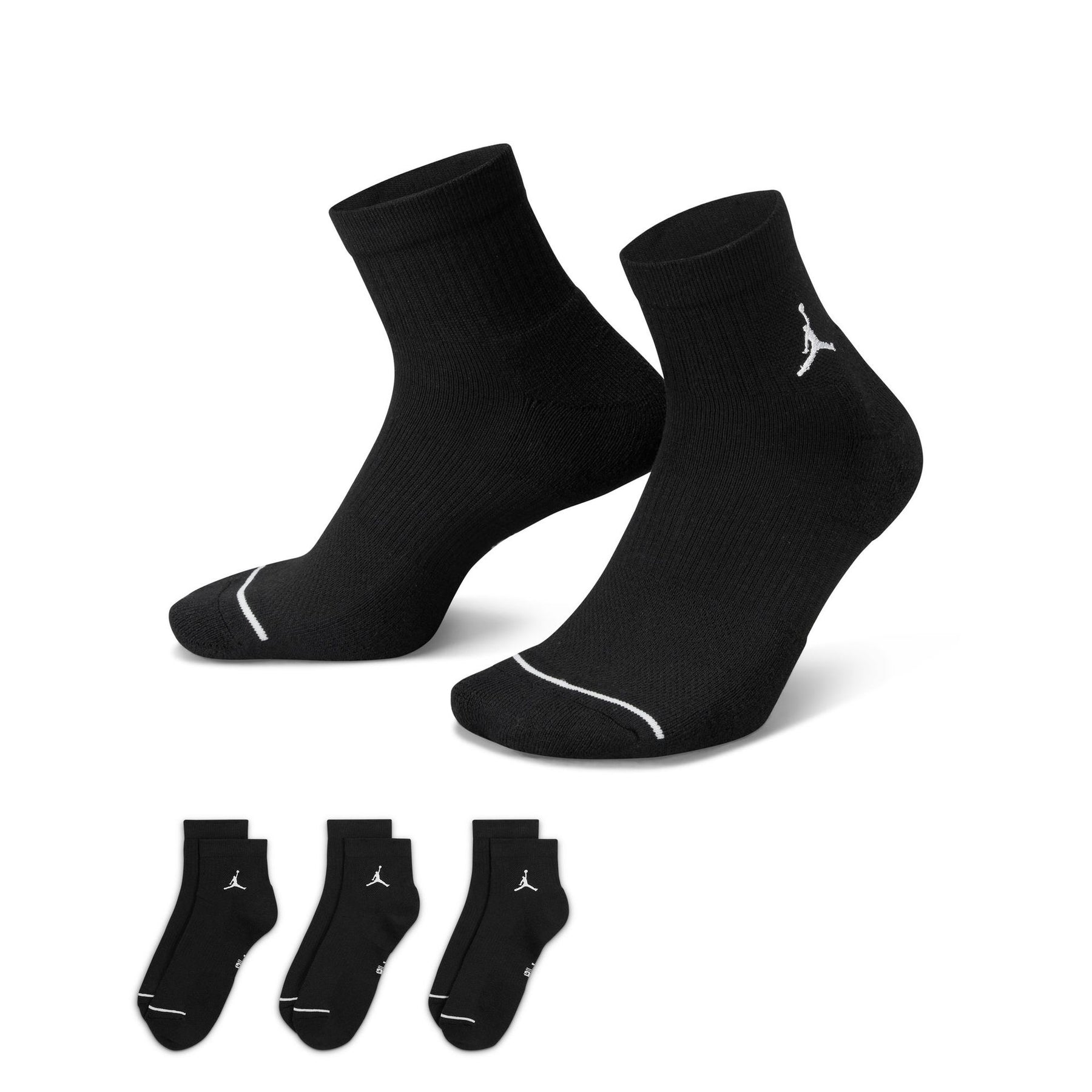 Vớ Thể Thao Nike Unisex U J ED CUSH POLY ANKLE 3PR 144 (3 đôi)