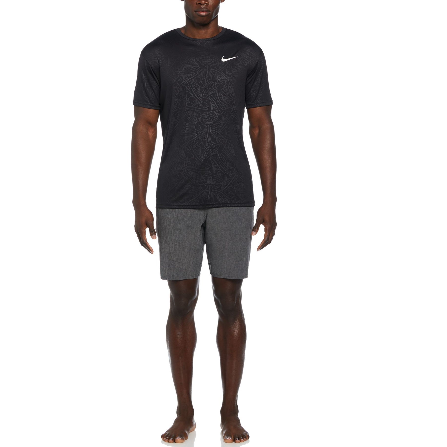 Áo Bơi Thể Thao Nam Nike Swim Short Sleeve Hydroguard