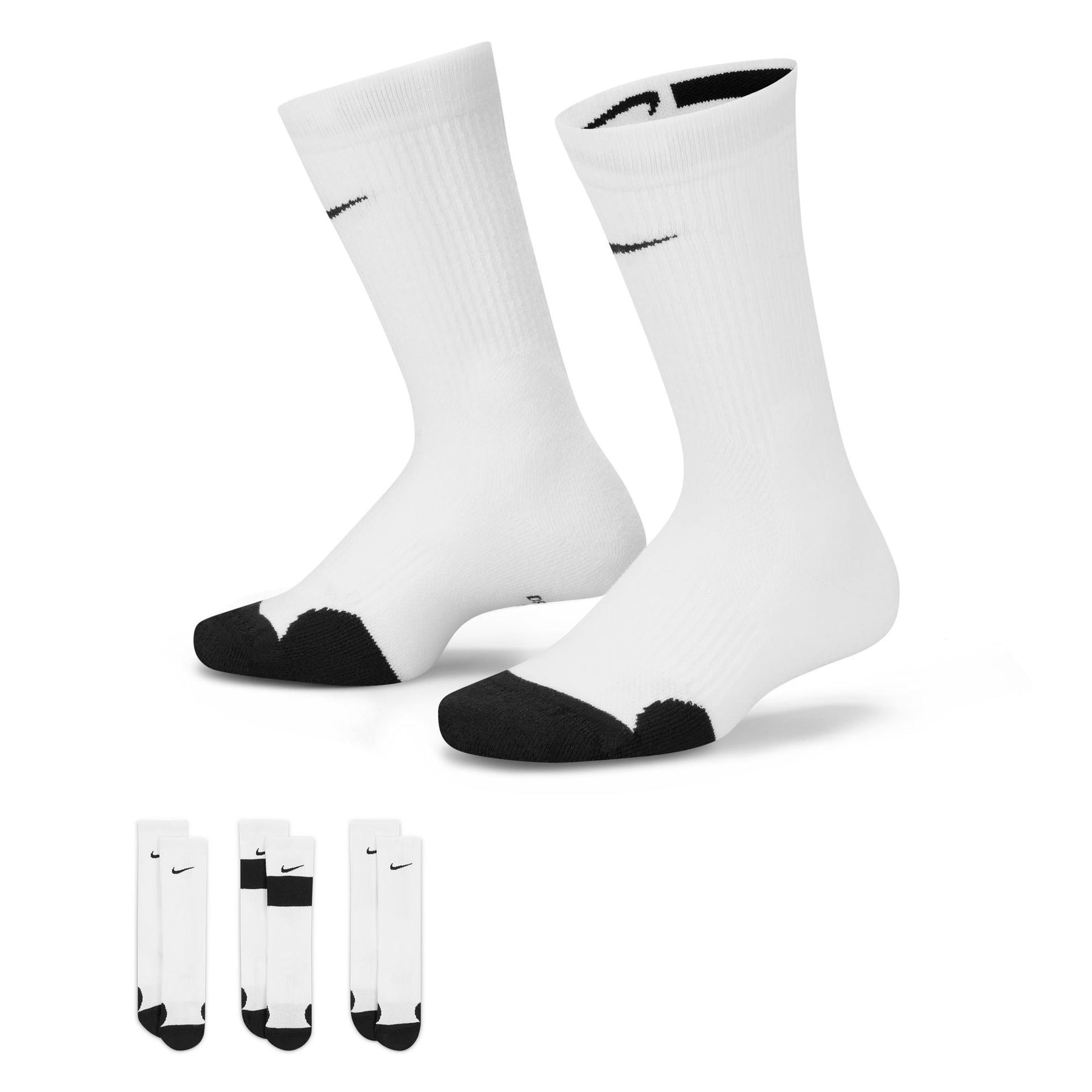 Vớ Thể Thao Unisex Nike Y Nk Elite Crew 3Pr 144 (3 đôi)