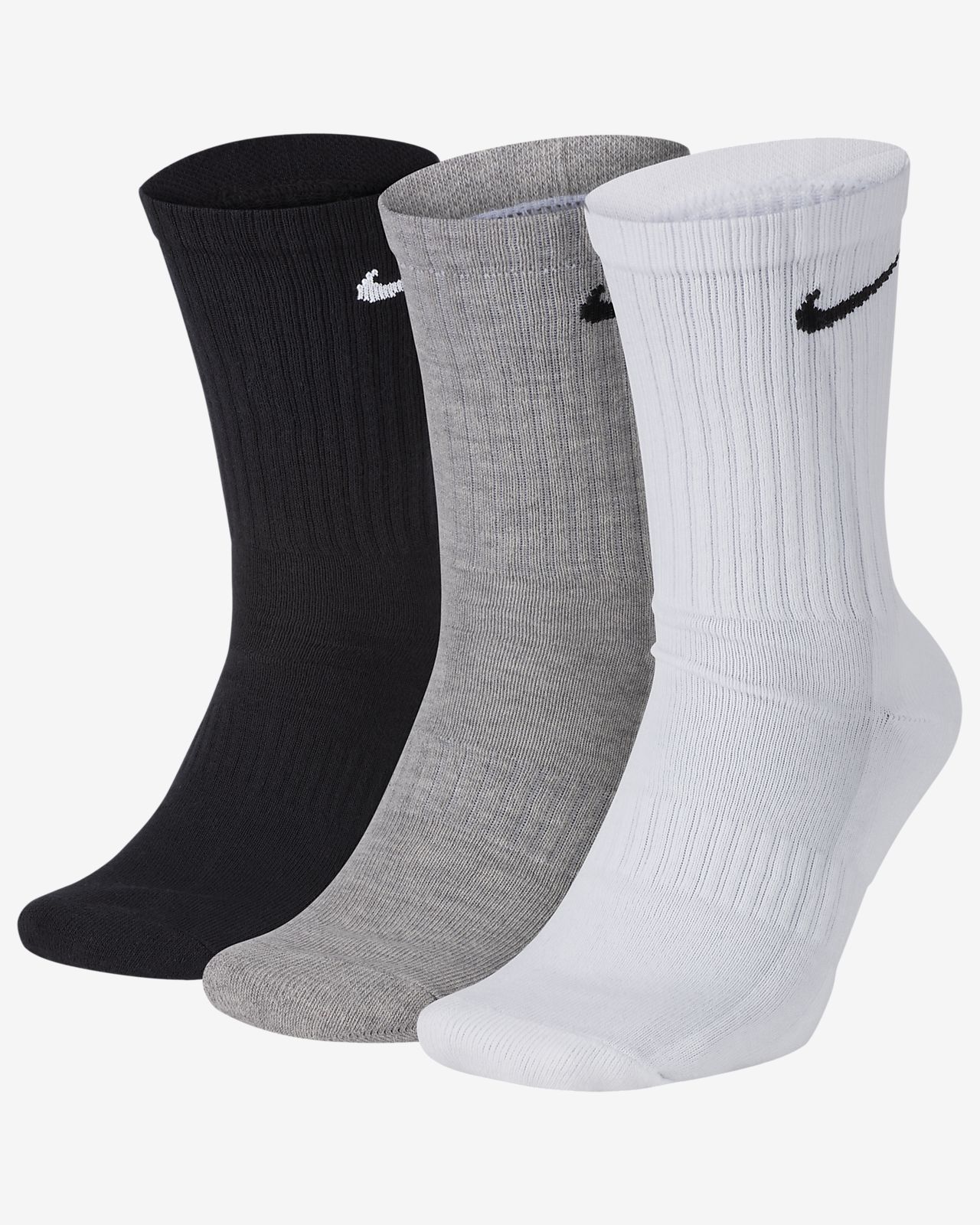 Vớ Thể Thao NIKE Everyday Cushioned Crew (3 đôi)