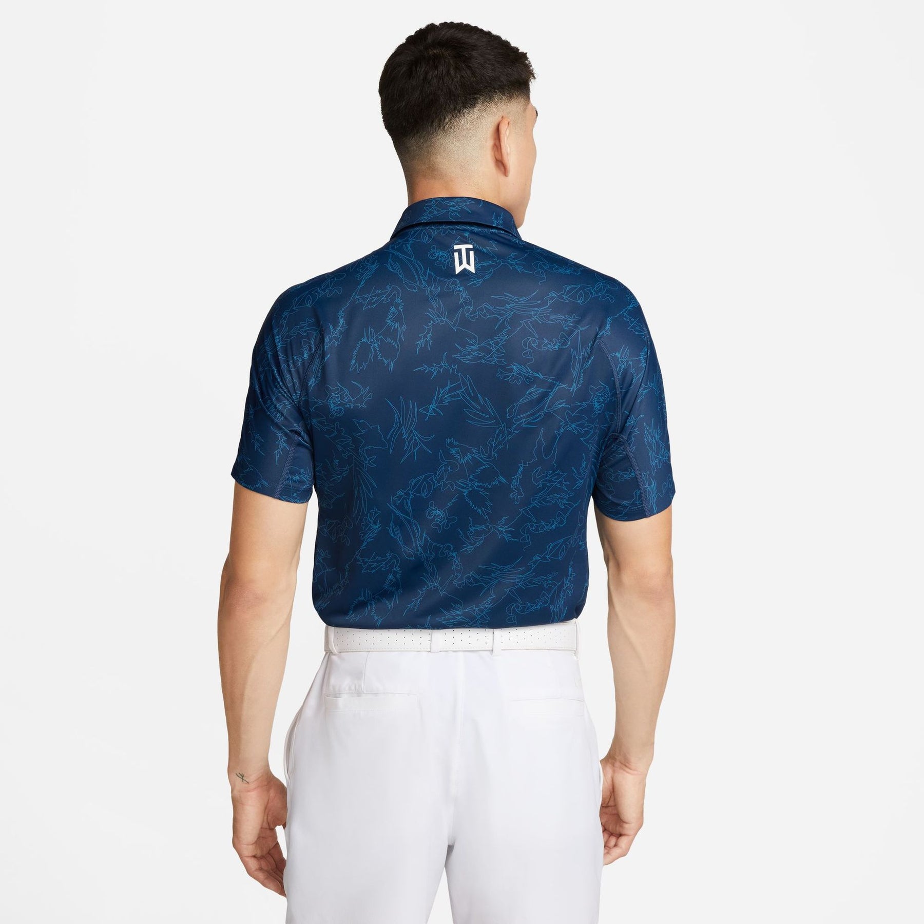 Áo Golf tay ngắn thể thao Nam Tiger Woods Men's Nike Dri-FIT