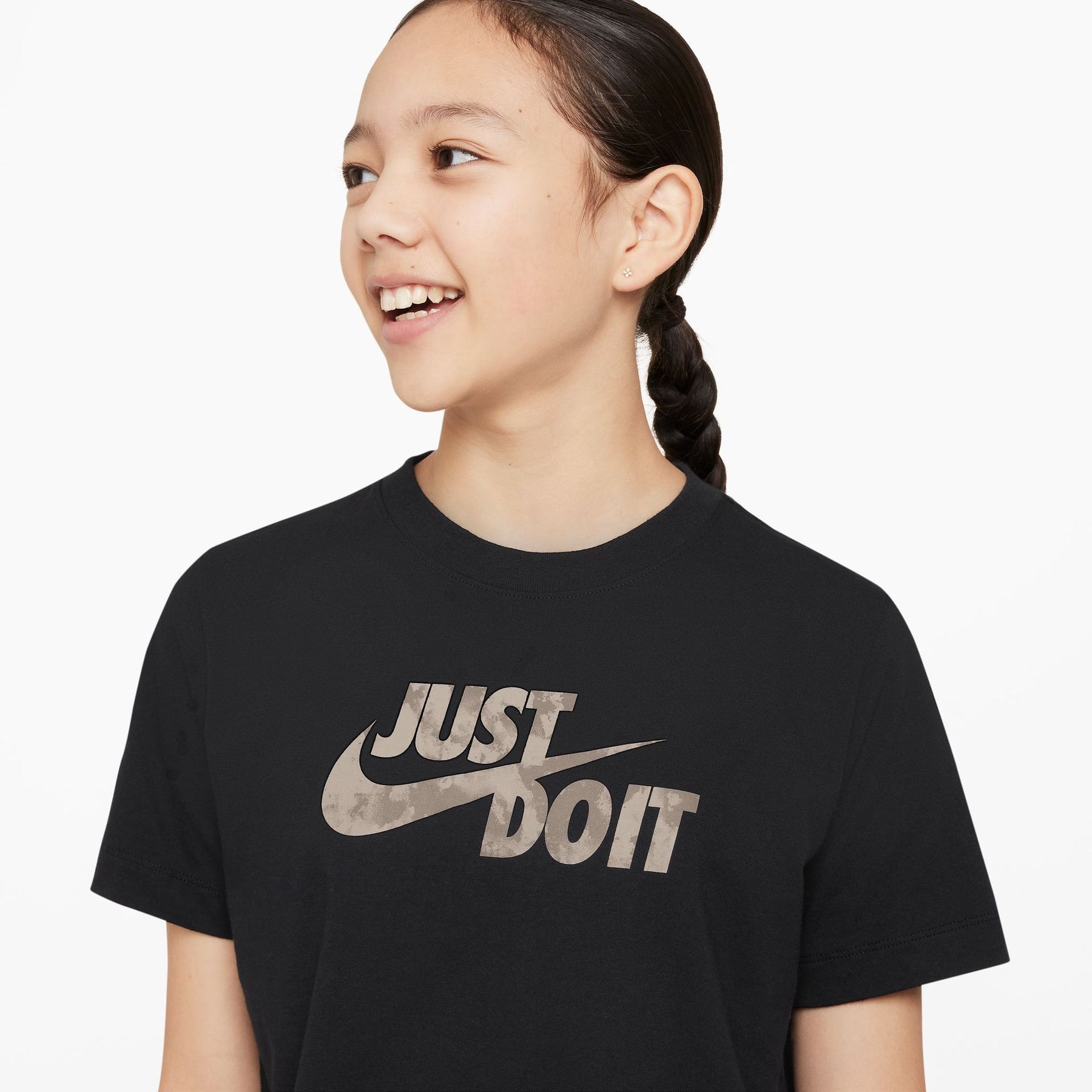 Áo Thể Thao Tay Ngắn Thời Trang Trẻ Em Unisex Nike K Nsw Tee Jdi Hbr Gfx Fill