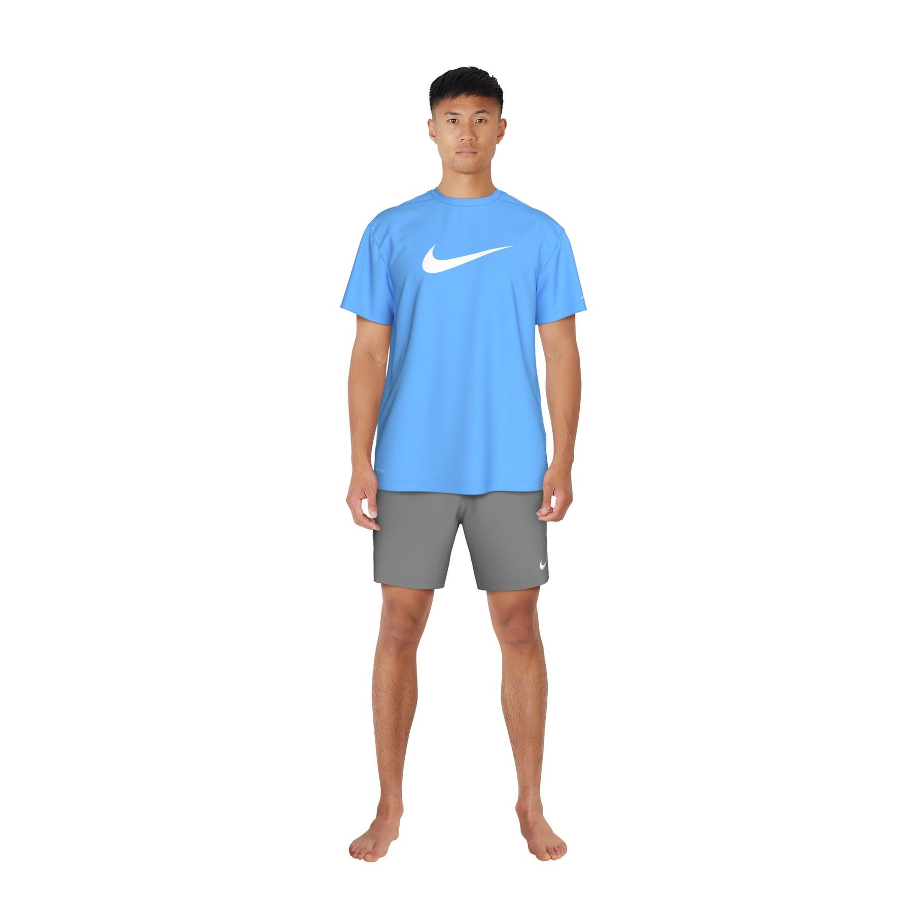 Áo Bơi Thể Thao Nam Nike Swim Short Sleeve Hydroguard