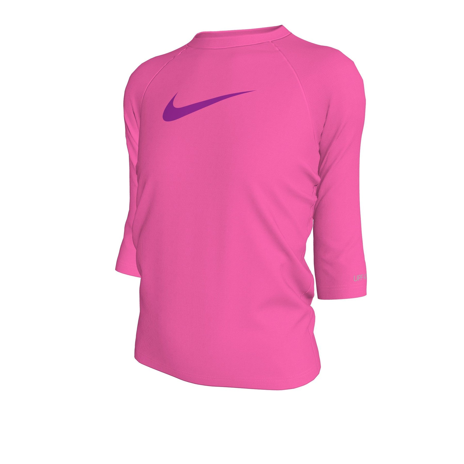 Áo Bơi Thể Thao Bé Gái Nike Swim Short Sleeve Hydroguard