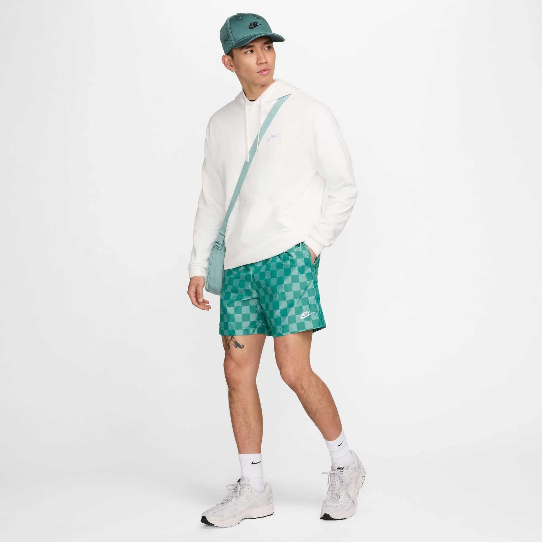 Quần Thể Thao Ngắn Thời Trang Nam Nike As M Nk Club Flow Short Checke