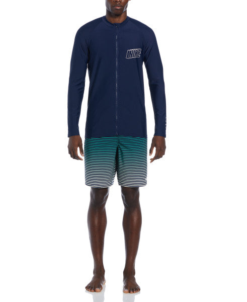 Áo Bơi Thể Thao Nam NIKE SWIM Nike 3D Long Sleeve Zip Hydroguard