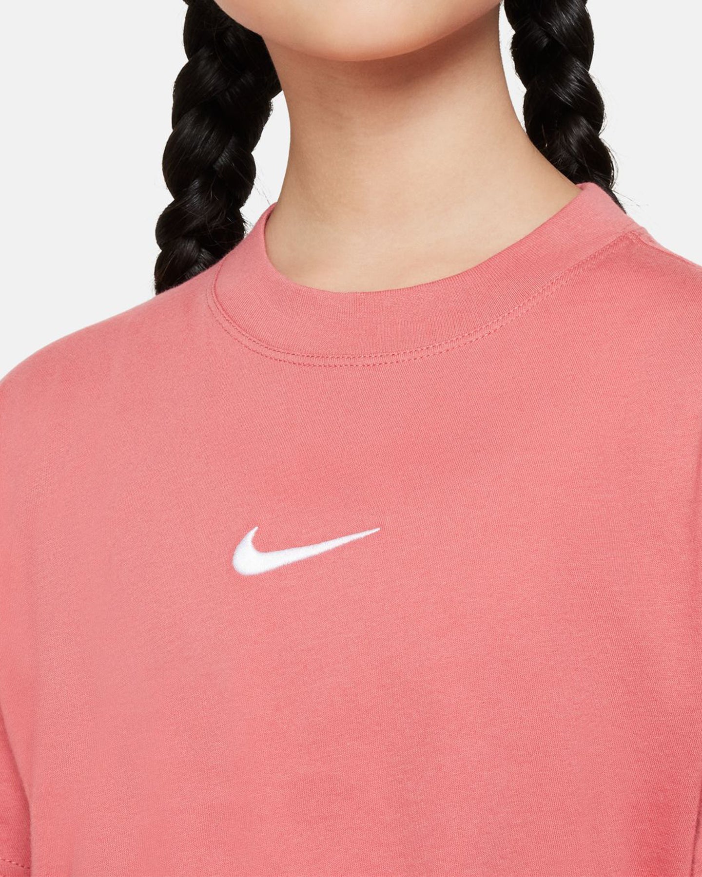 Áo Thể Thao Tay Ngắn Thời Trang Trẻ Em Nữ Nike G Nsw Tee Essntl Ss Boxy