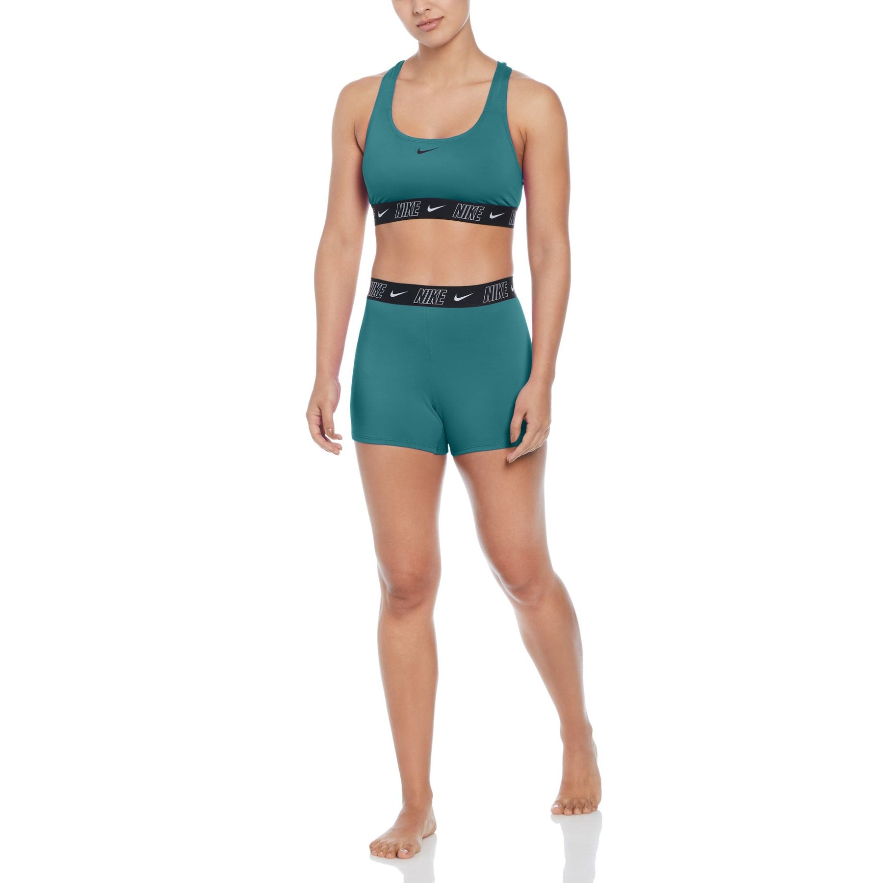 Quần Bơi Thể Thao Nữ NIKE SWIM Nike Fusion Logo Tape Kickshort