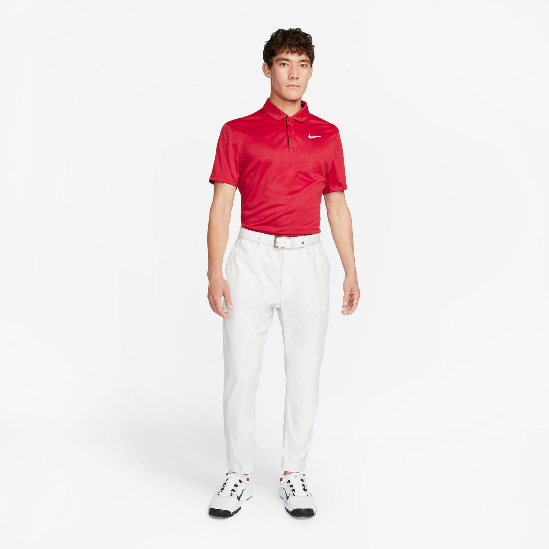 Áo Golf tay ngắn thể thao Nam Tiger Woods Men's Nike Dri-FIT