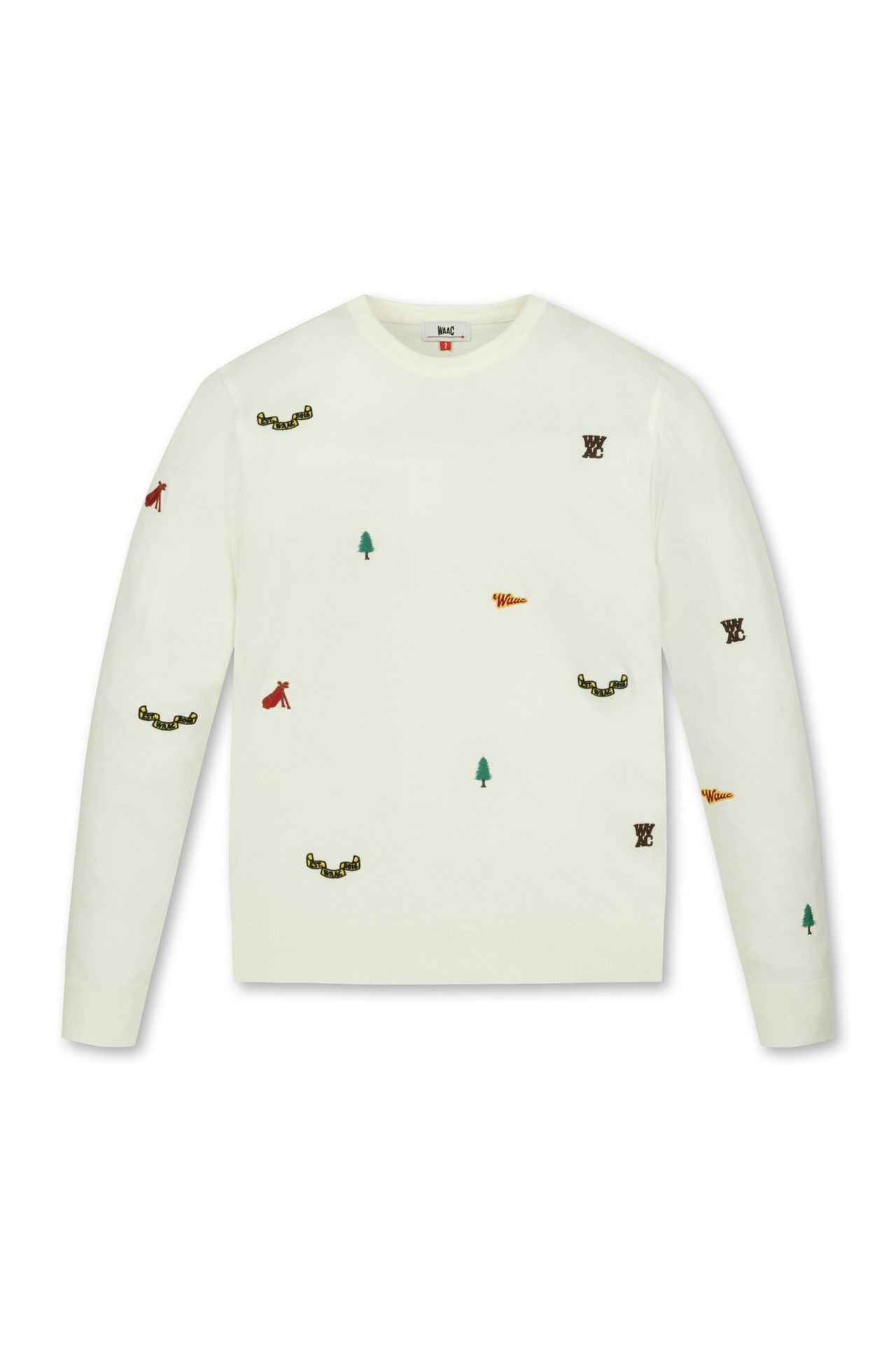 WAAC GOLF Men Soft Feel Crewneck Sweater