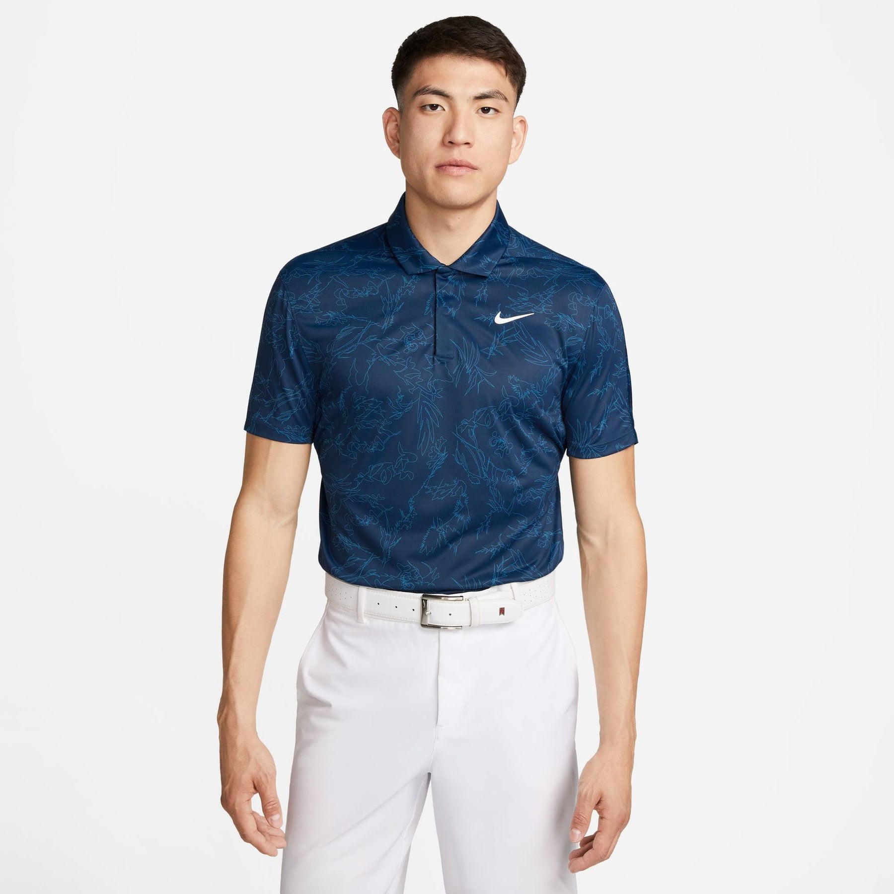 Áo Golf tay ngắn thể thao Nam Tiger Woods Men's Nike Dri-FIT