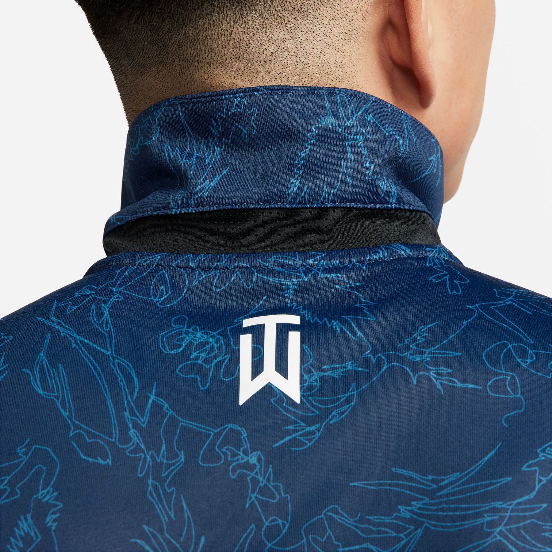 Áo Golf tay ngắn thể thao Nam Tiger Woods Men's Nike Dri-FIT