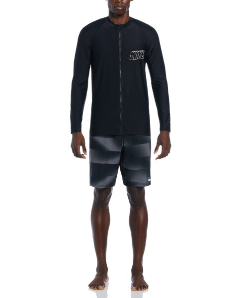 Áo Bơi Thể Thao Nam NIKE SWIM Nike 3D Long Sleeve Zip Hydroguard