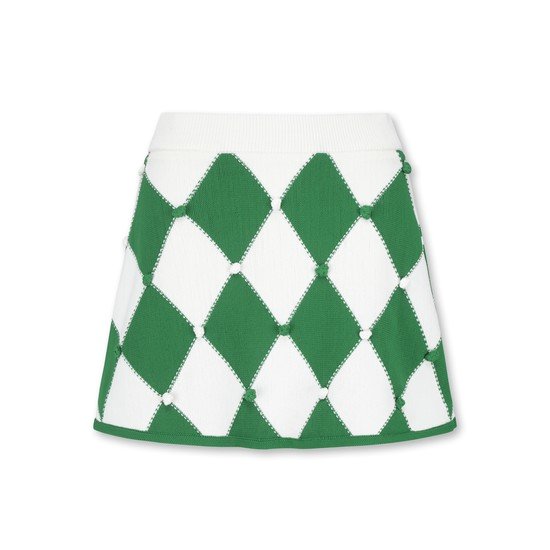 Váy Golf Nữ WAAC Women Argyle A Line Knit Skort
