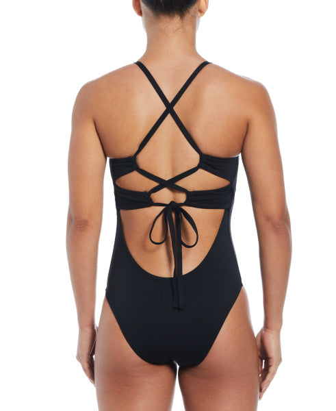 Đồ Bơi Thể Thao một mảnh Nữ Nike Swim LACE UP TIE BACK ONE