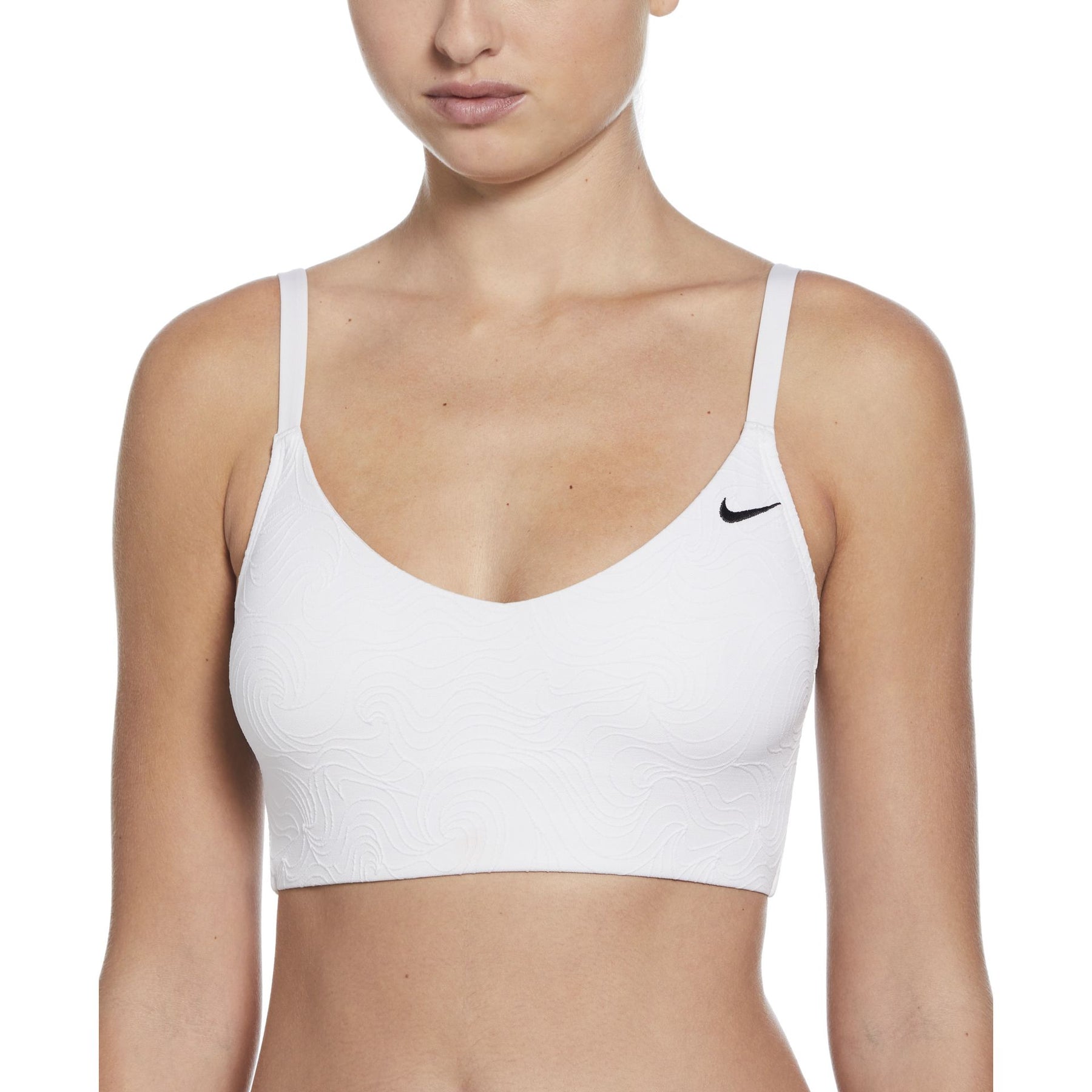 Áo Bơi Thể Thao Nữ Nike Swim V-Neck Midkini