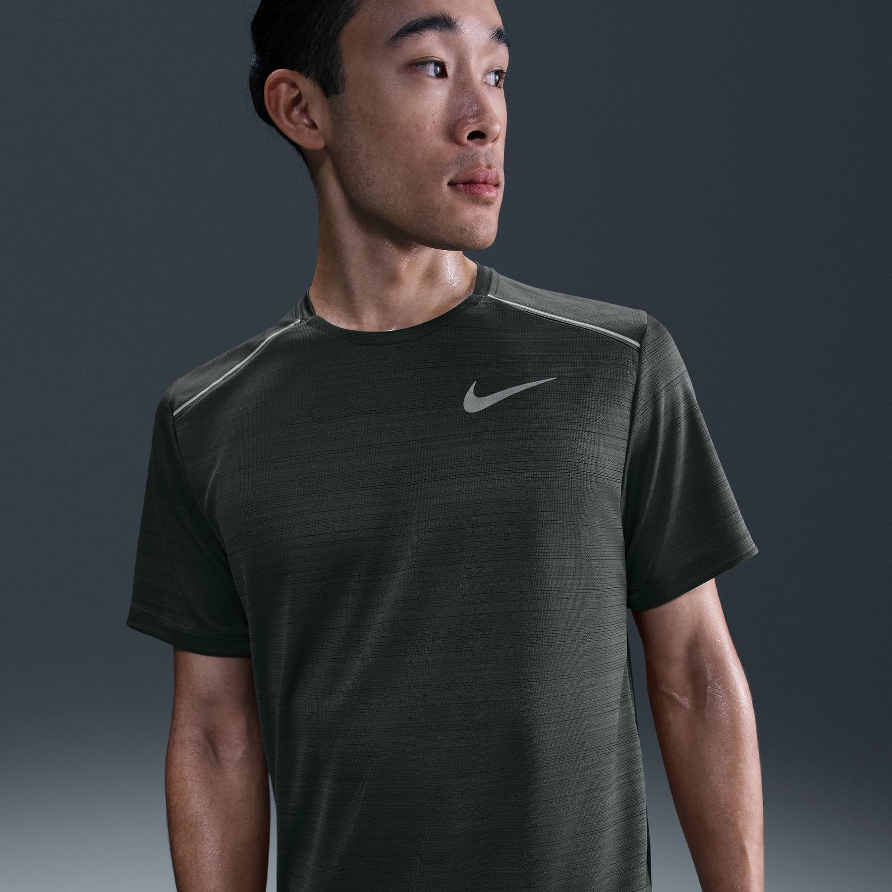 Áo Tay Ngắn Thể Thao Nam Nike As M Nk Df Miler Top Ss