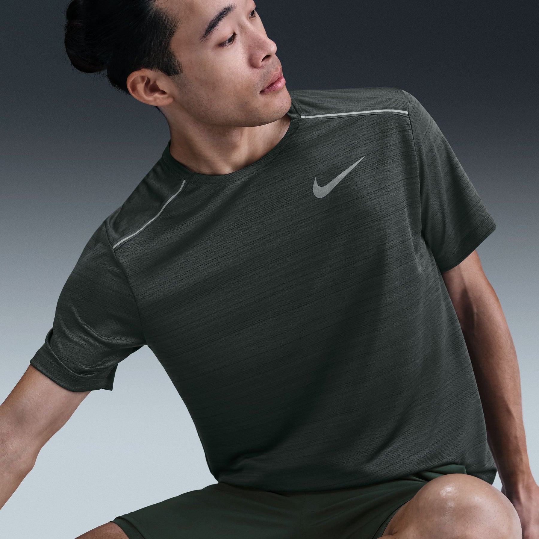 Áo Tay Ngắn Thể Thao Nam Nike As M Nk Df Miler Top Ss
