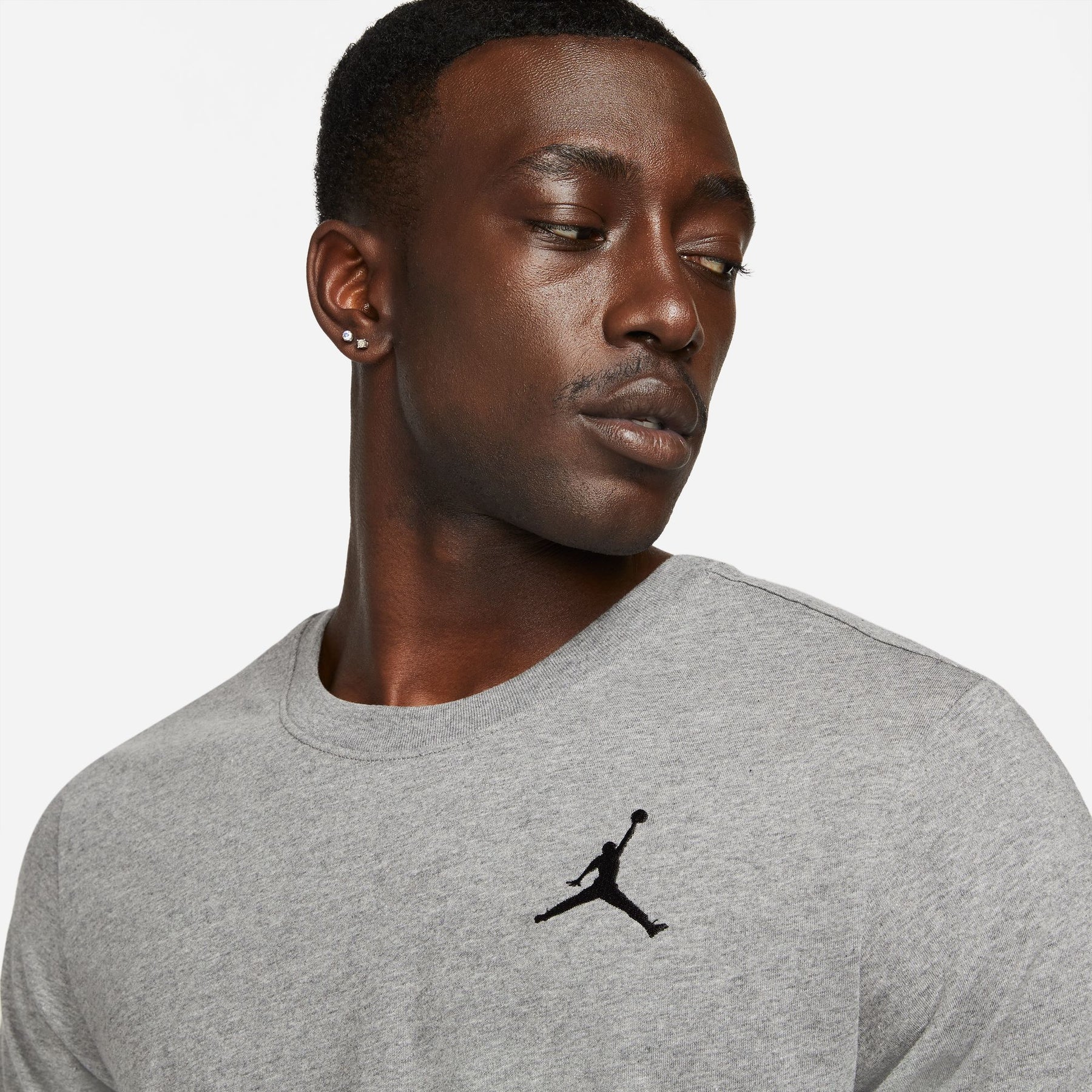 Áo Tay Ngắn Thể Thao Thời Trang Nam Nike M J Jumpman Emb Ss Crew