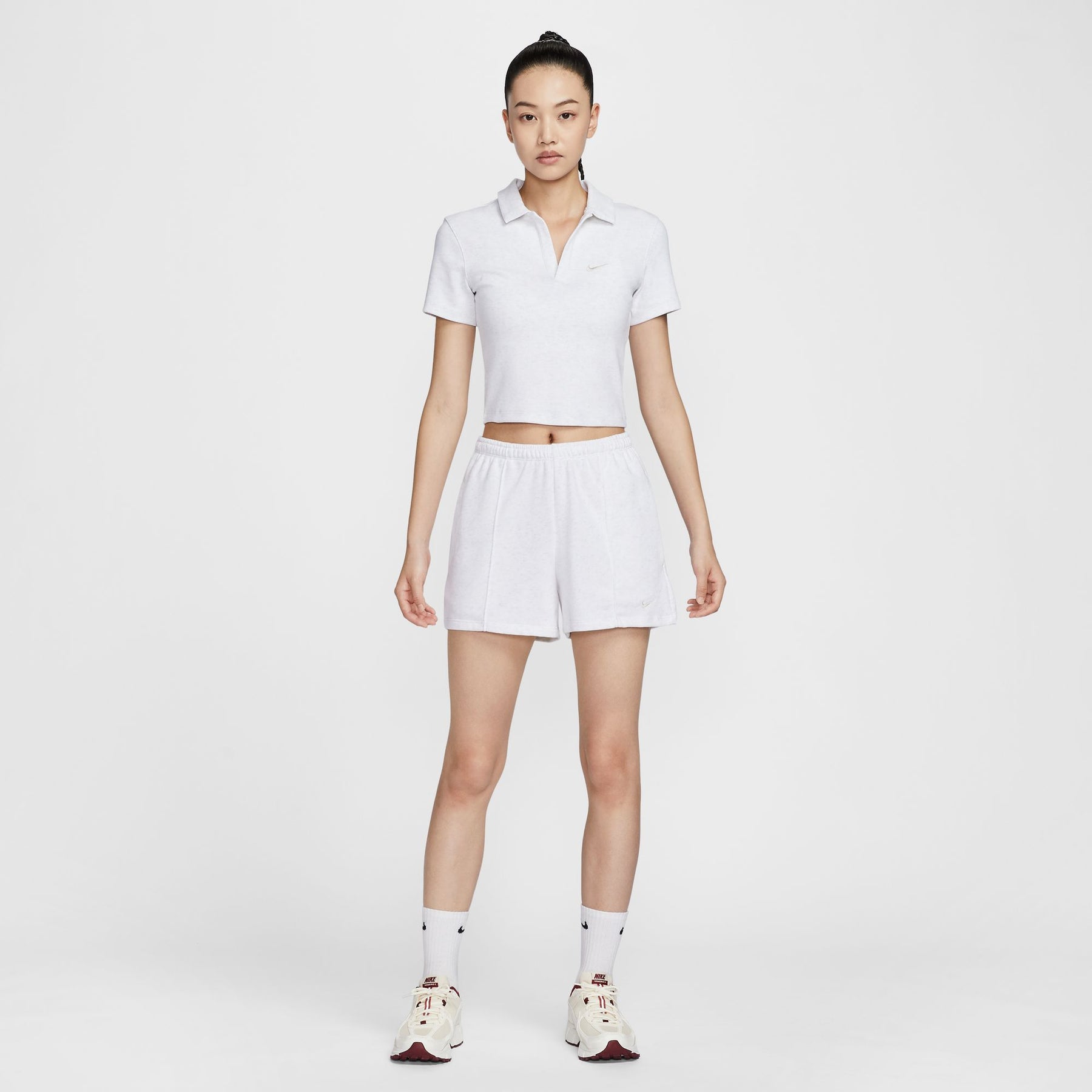 Áo Polo Tay Ngắn Thể Thao Thời Trang Nữ Nike As W Nsw Essntl Ss Polo Crp To