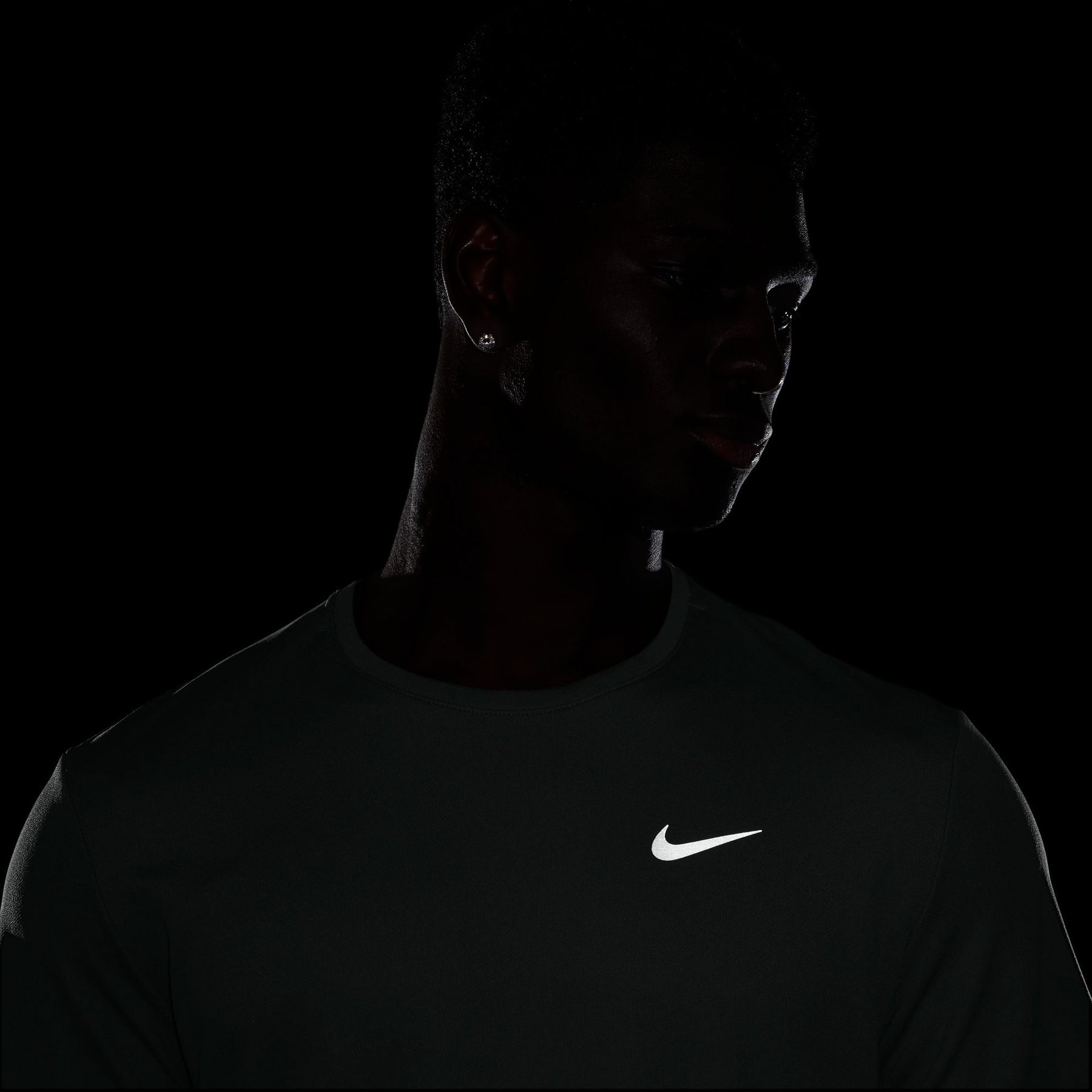 Áo Tay Ngắn Thể Thao Chạy Bộ Nam Nike As M Nk Df Uv Miler Ss