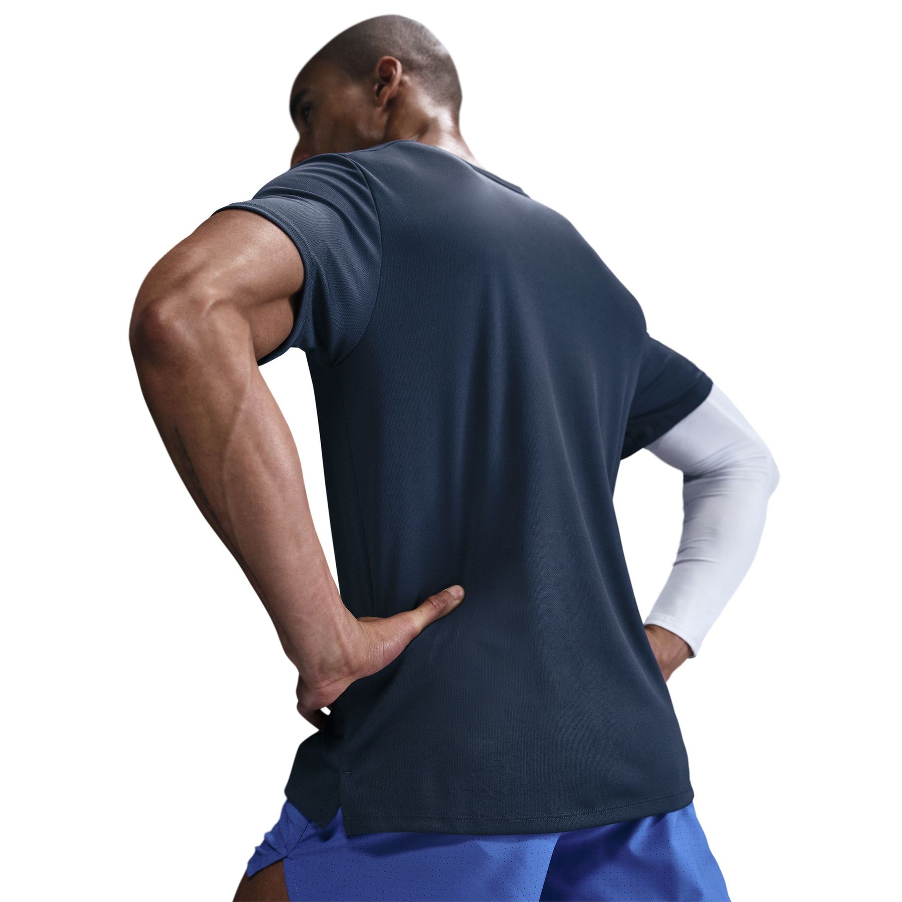 Áo Tay Ngắn Thể Thao Chạy Bộ Nam Nike As M Nk Df Uv Miler Ss