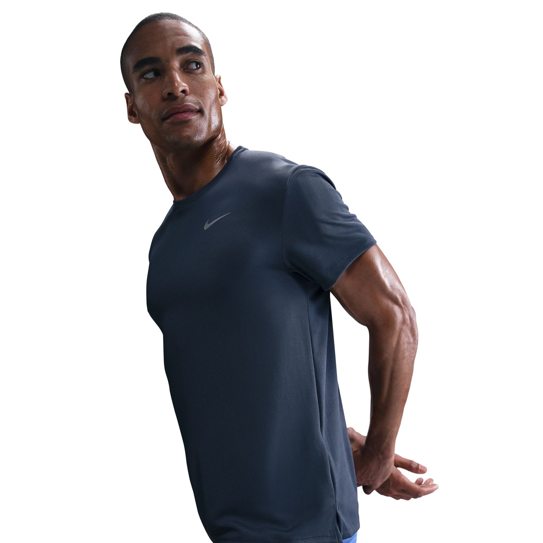 Áo Tay Ngắn Thể Thao Chạy Bộ Nam Nike As M Nk Df Uv Miler Ss