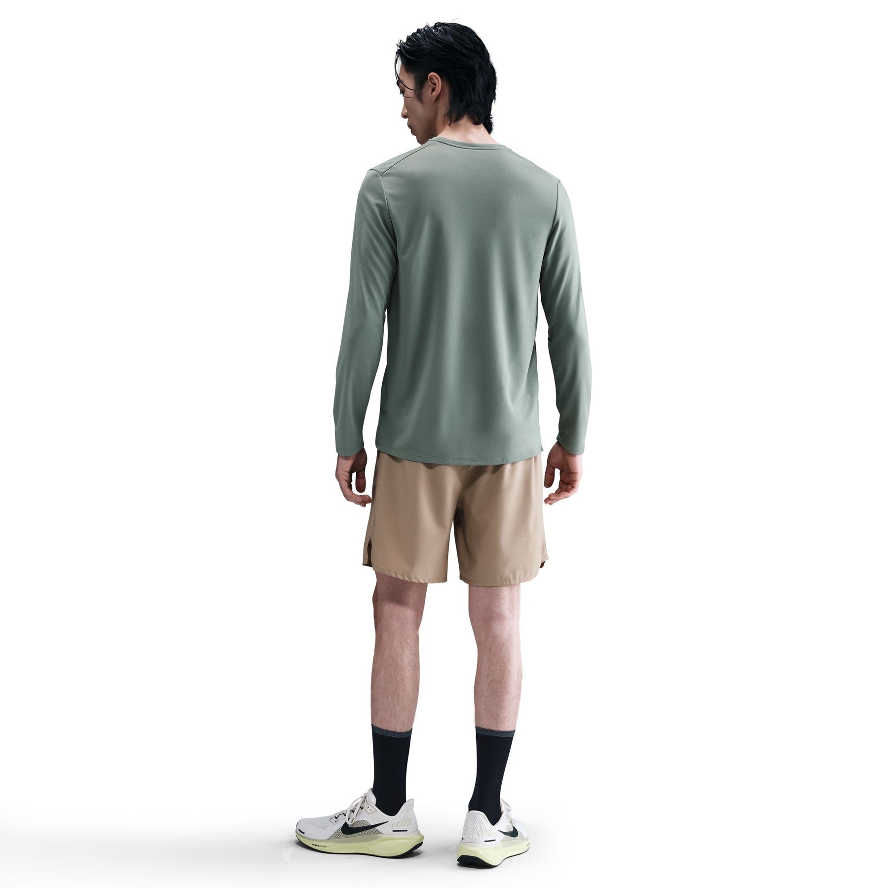 Áo Tay Dài Thể Thao Chạy Bộ Nam Nike As M Nk Df Uv Miler Top Ls