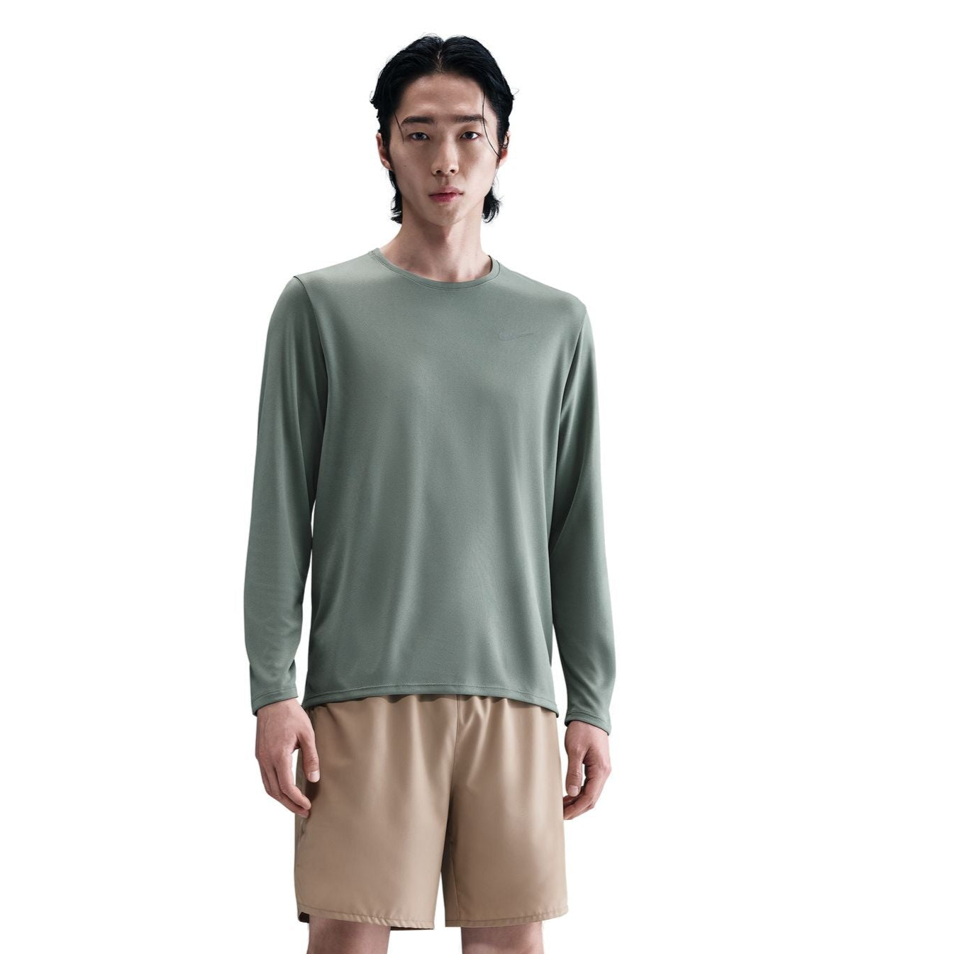 Áo Tay Dài Thể Thao Chạy Bộ Nam Nike As M Nk Df Uv Miler Top Ls