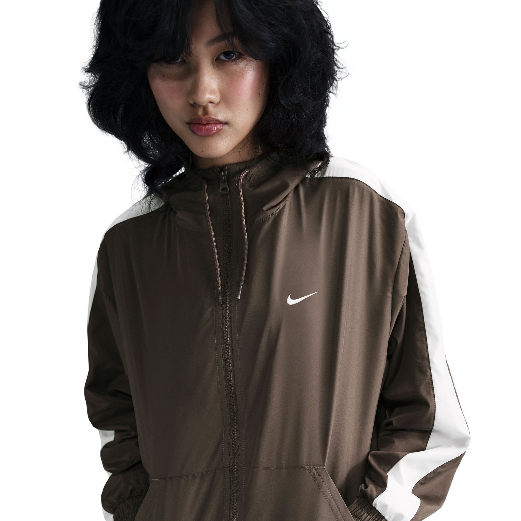 Áo Khoác Thể Thao Thời Trang Nữ Nike As W Nsw Essntl Uv Wvn Jkt Hd