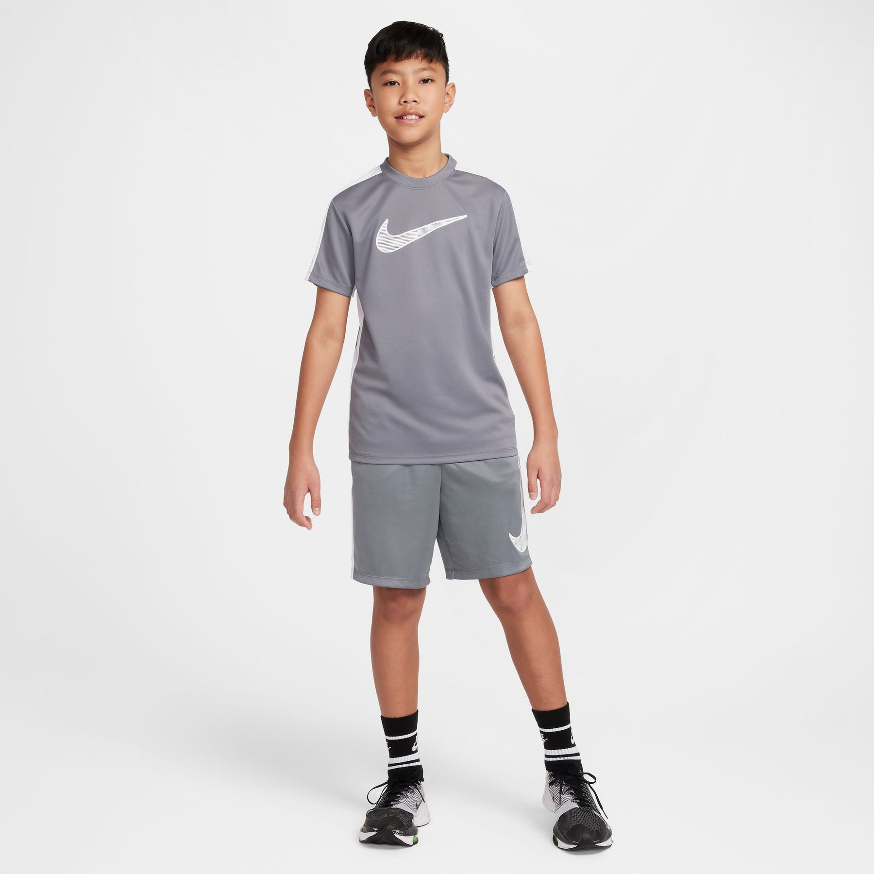 Áo Tay Ngắn Thể Thao Tập Luyện Trẻ Em Unisex Nike K Nk Df Trphy23 Ss Top Gx