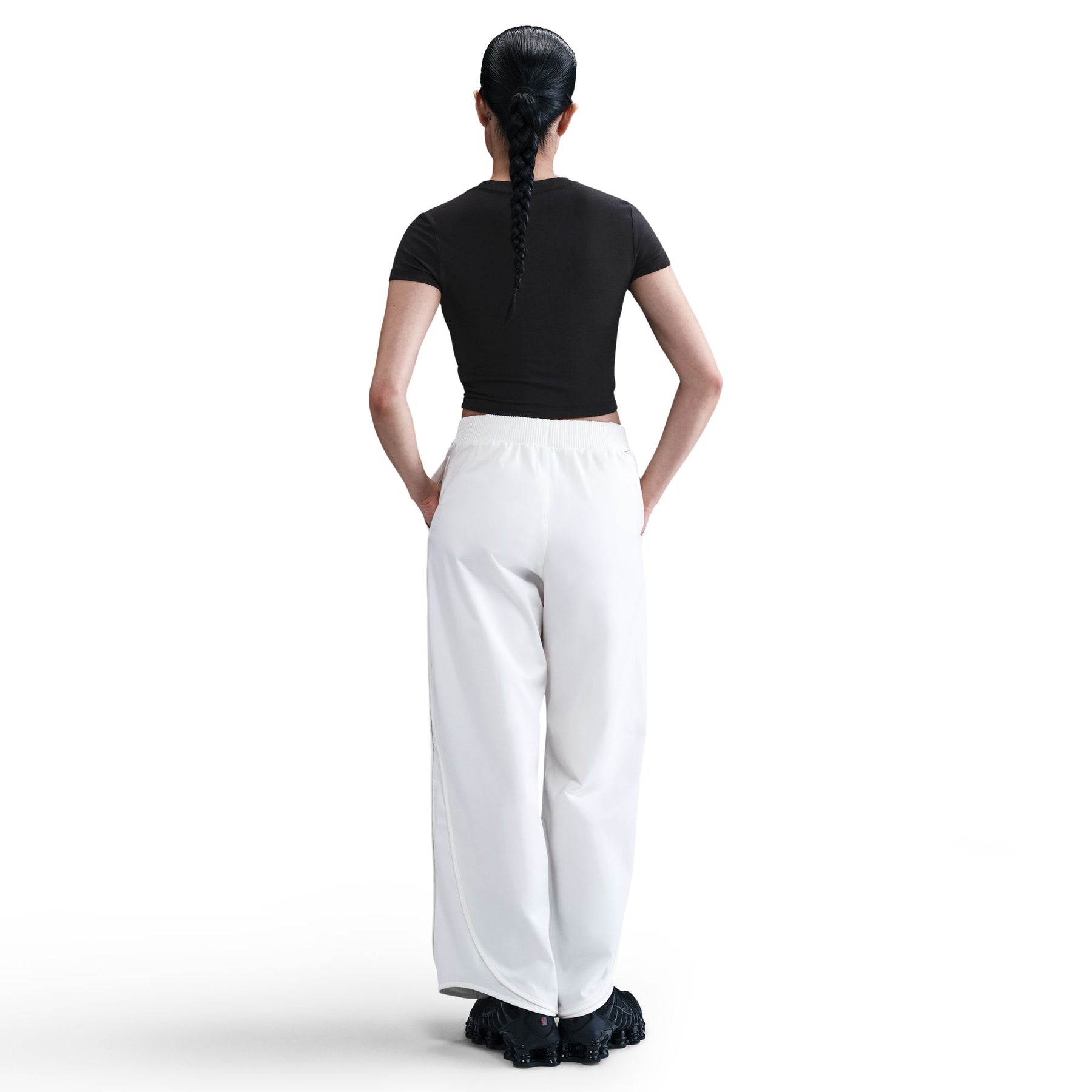 Áo Tay Ngắn Thể Thao Thời Trang Nữ Nike As W Nsw Nk Chll Knt Crp